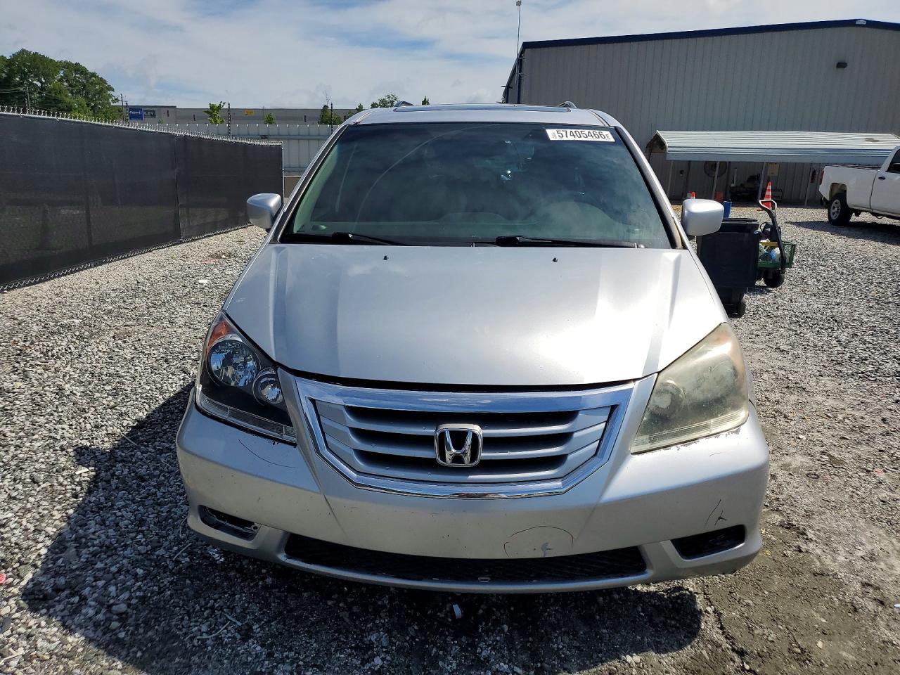 2010 Honda Odyssey Exl Silver vin: 5FNRL3H75AB006199
