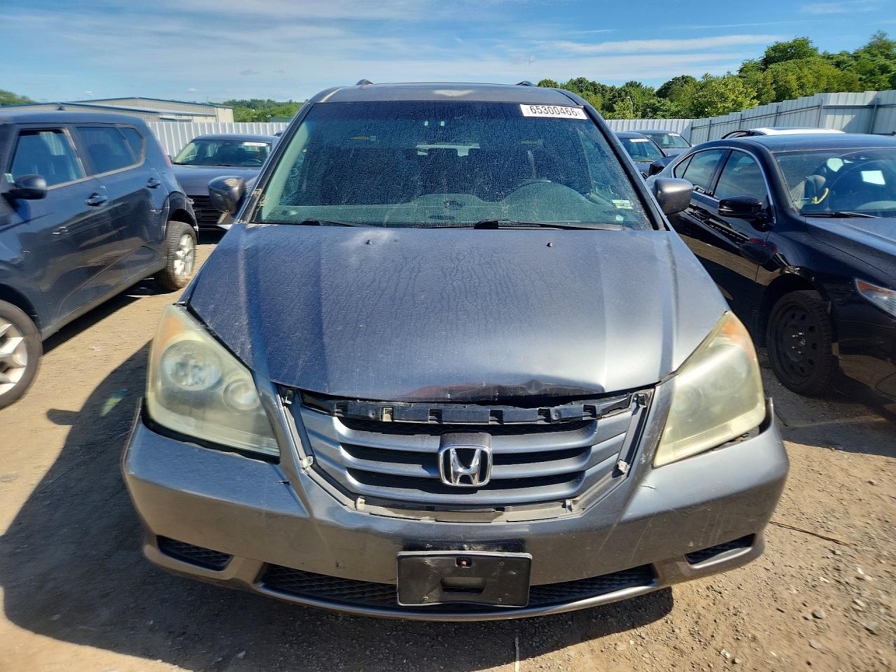 2010 Honda Odyssey Exl Серый vin: 5FNRL3H75AB010334