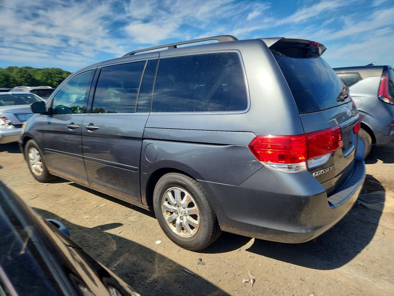 2010 Honda Odyssey Exl Серый vin: 5FNRL3H75AB010334