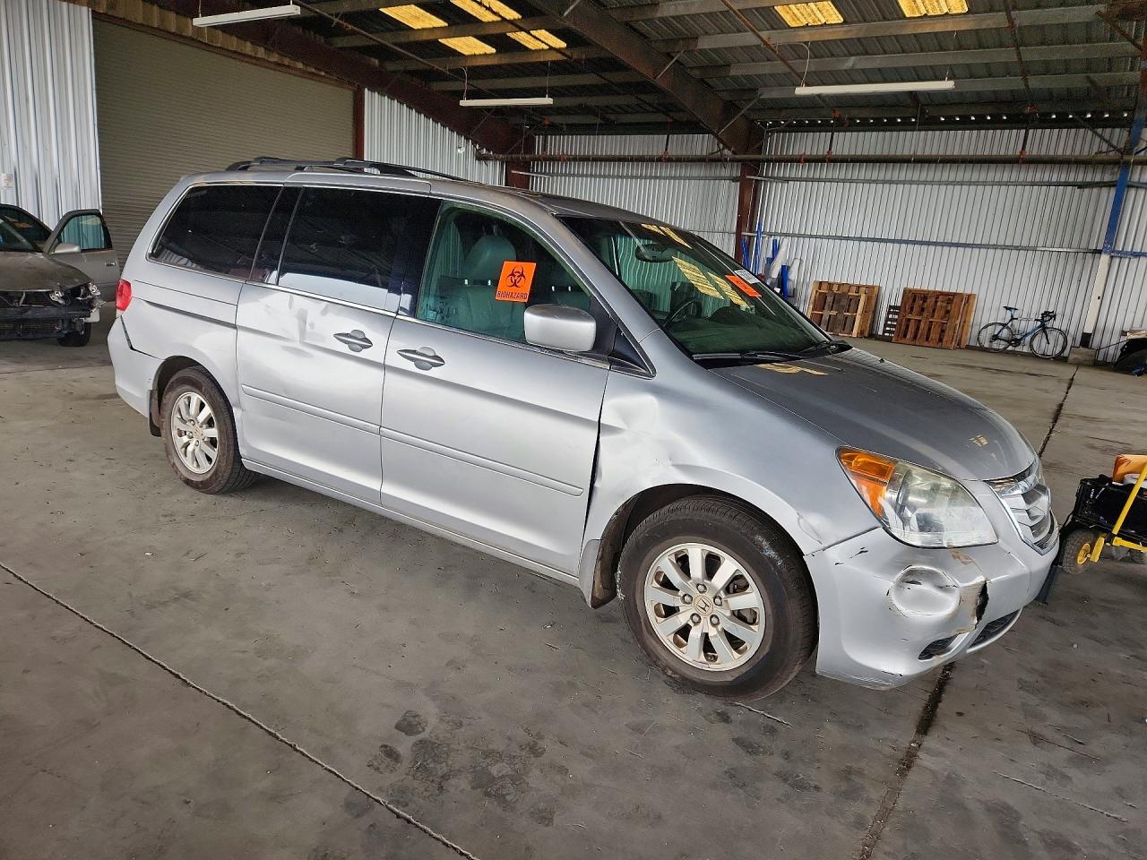 2010 Honda Odyssey Exl Silver vin: 5FNRL3H75AB023617