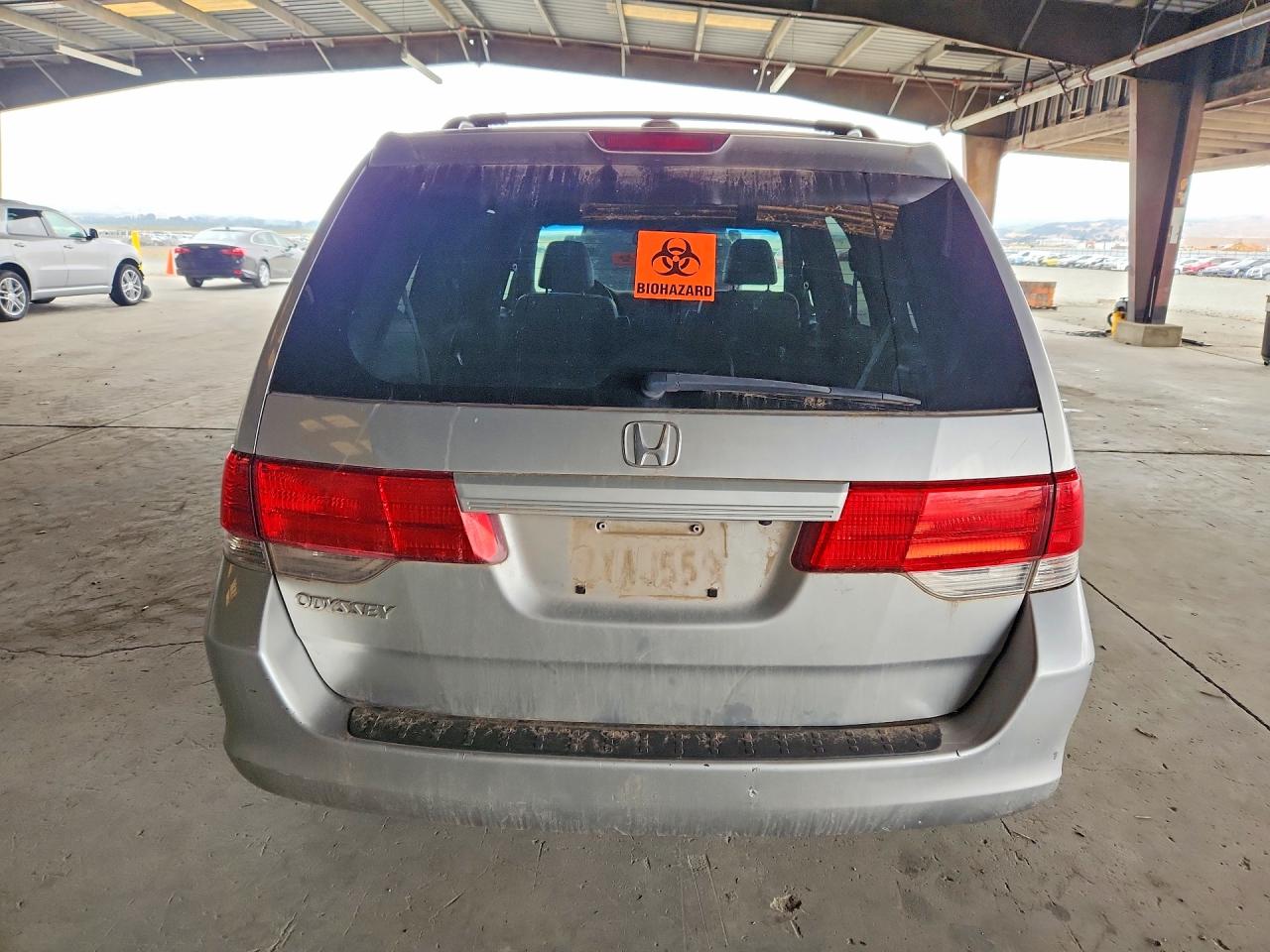 2010 Honda Odyssey Exl Silver vin: 5FNRL3H75AB023617