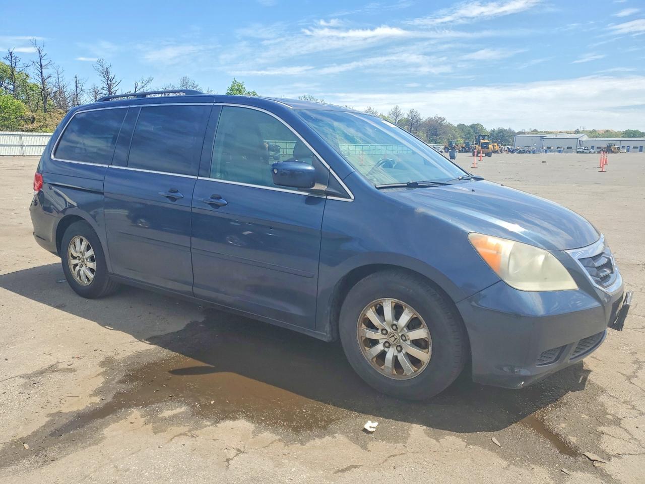 2010 Honda Odyssey Exl Синий vin: 5FNRL3H75AB031314