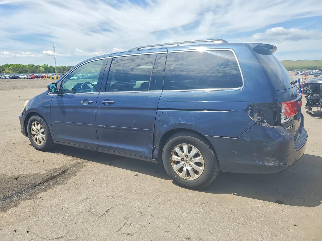 2010 Honda Odyssey Exl Синий vin: 5FNRL3H75AB031314