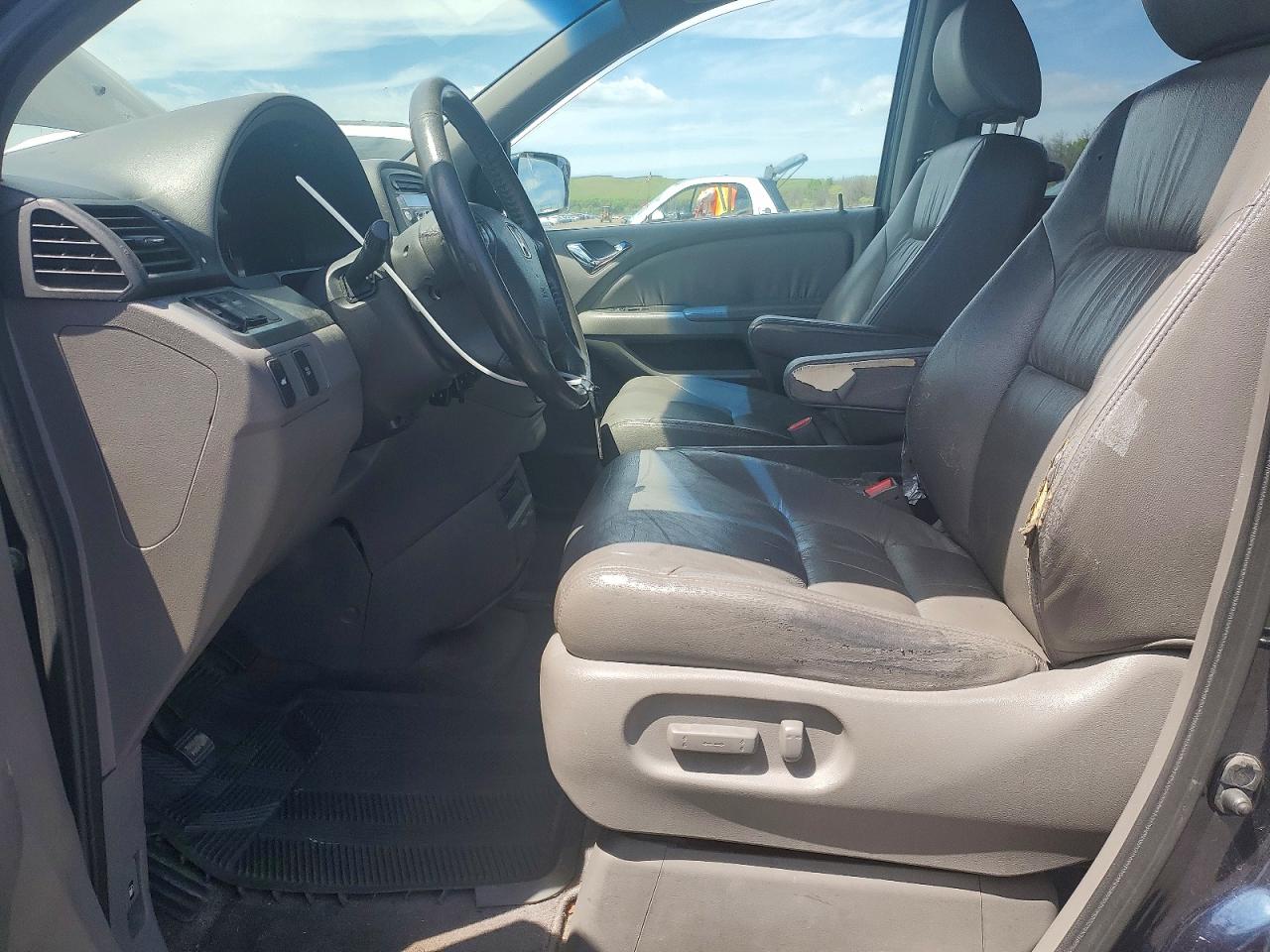 2010 Honda Odyssey Exl Синий vin: 5FNRL3H75AB031314