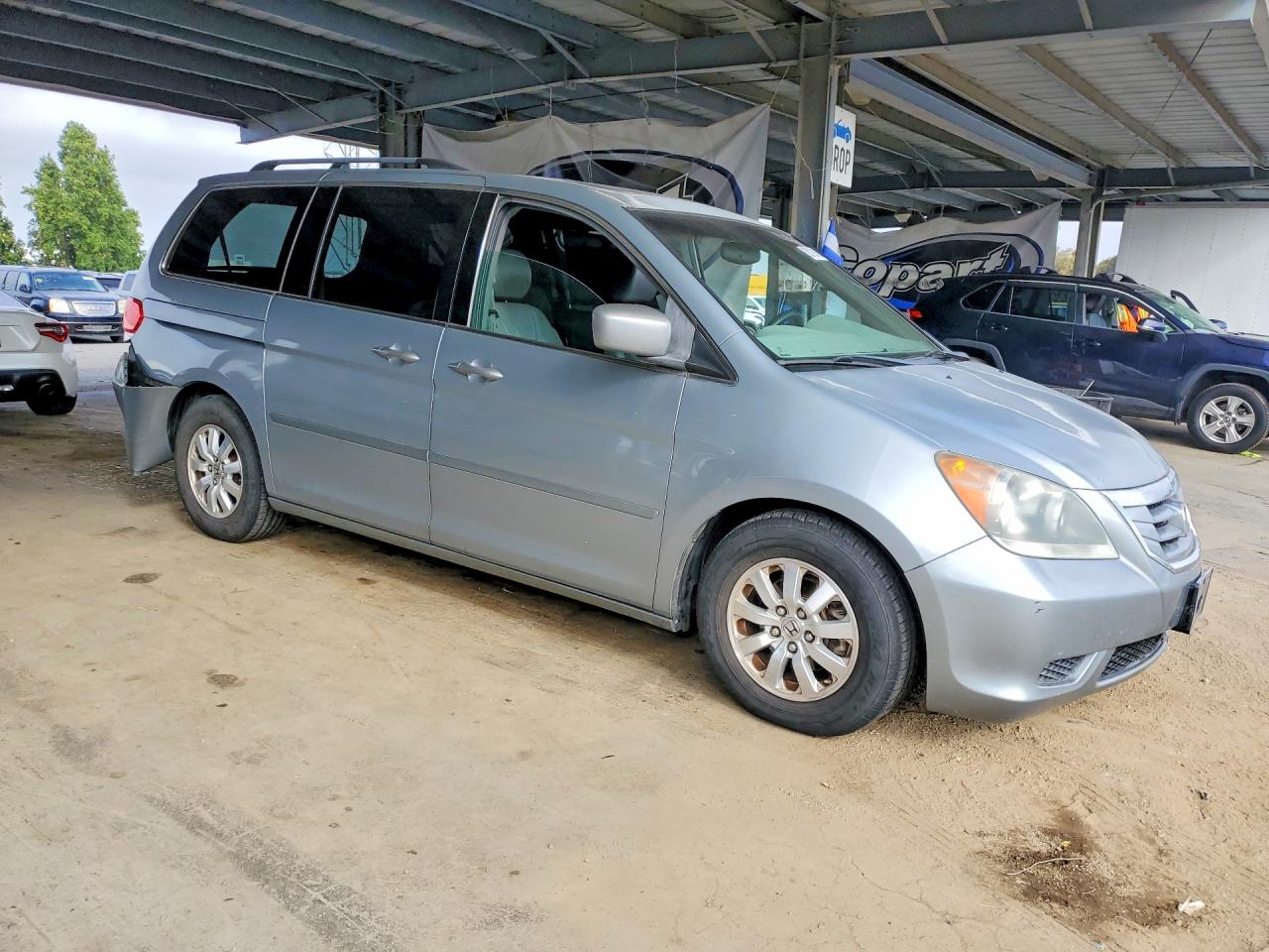 2010 Honda Odyssey Exl Silver vin: 5FNRL3H75AB051966