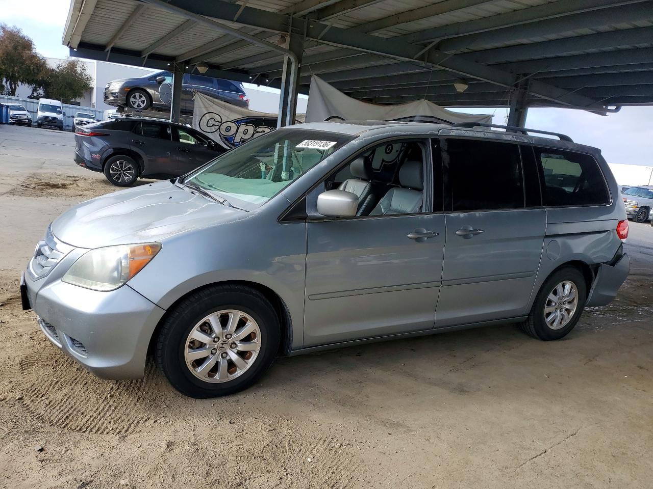 2010 Honda Odyssey Exl Silver vin: 5FNRL3H75AB051966