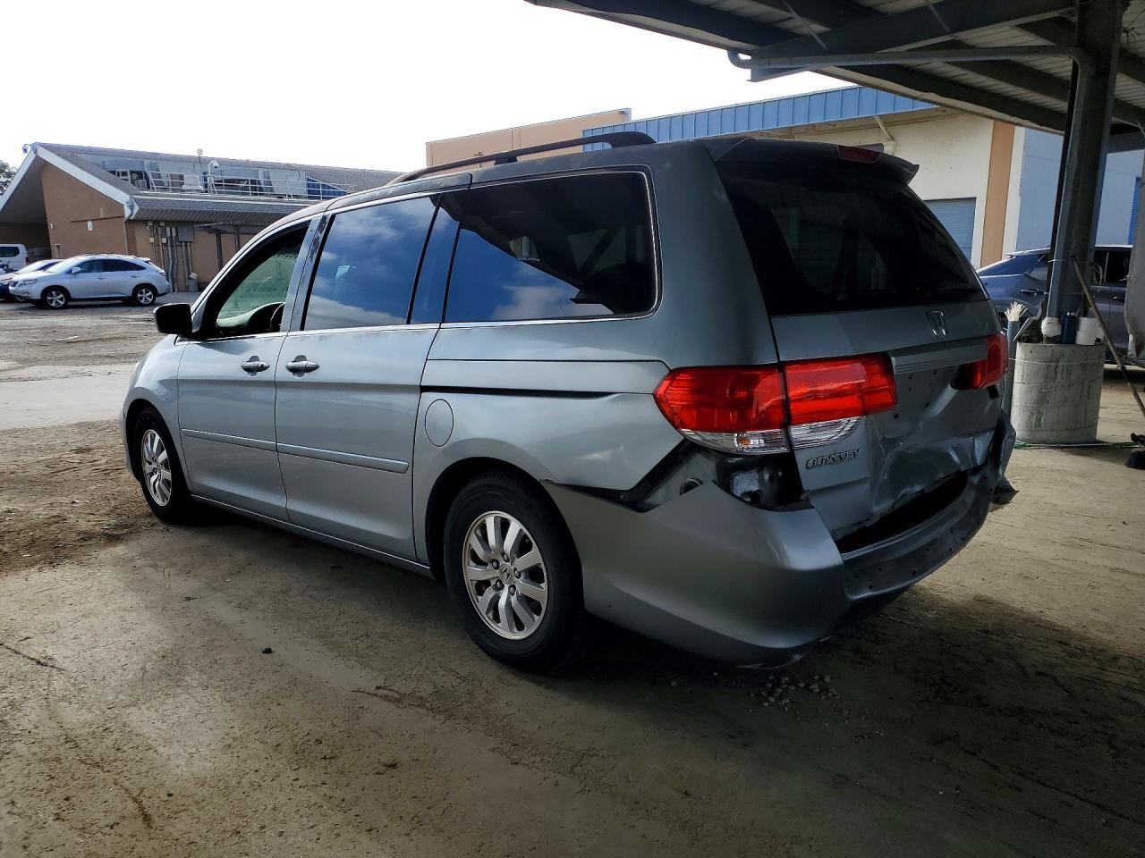 2010 Honda Odyssey Exl Silver vin: 5FNRL3H75AB051966