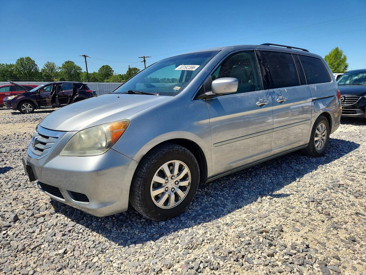 2010 Honda Odyssey Exl Silver vin: 5FNRL3H75AB068847