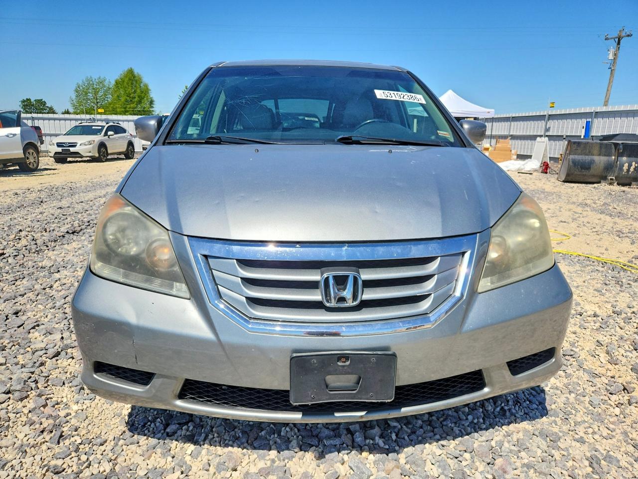 2010 Honda Odyssey Exl Silver vin: 5FNRL3H75AB068847
