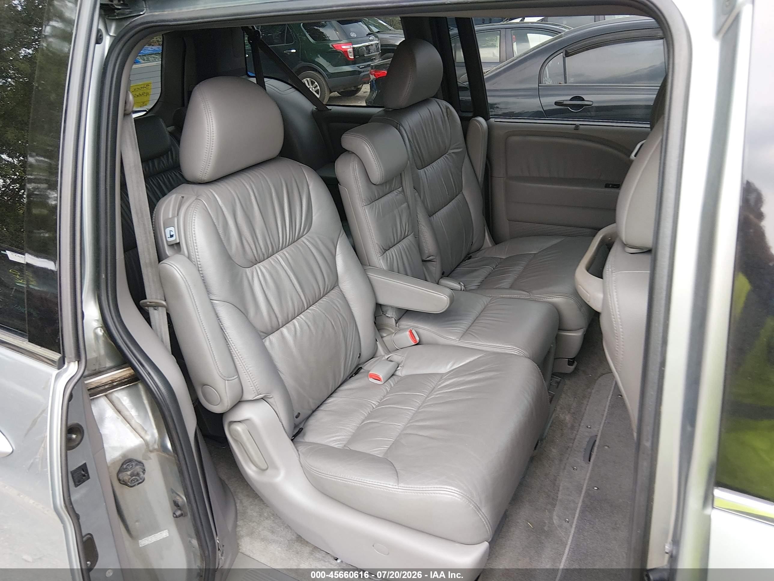 2010 Honda Odyssey Ex-l Silver vin: 5FNRL3H75AB085857