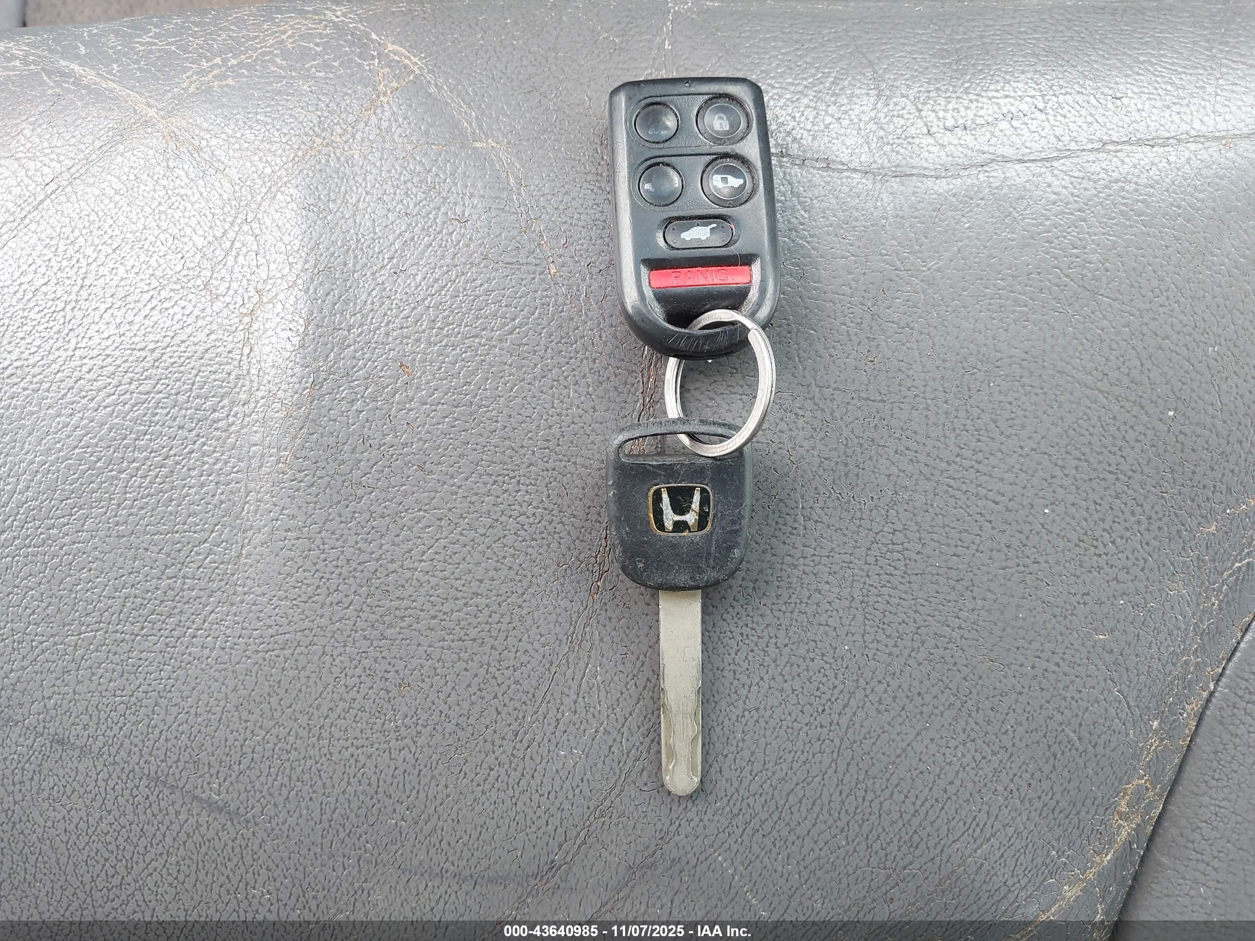2010 Honda Odyssey Ex-l Black vin: 5FNRL3H76AB020337