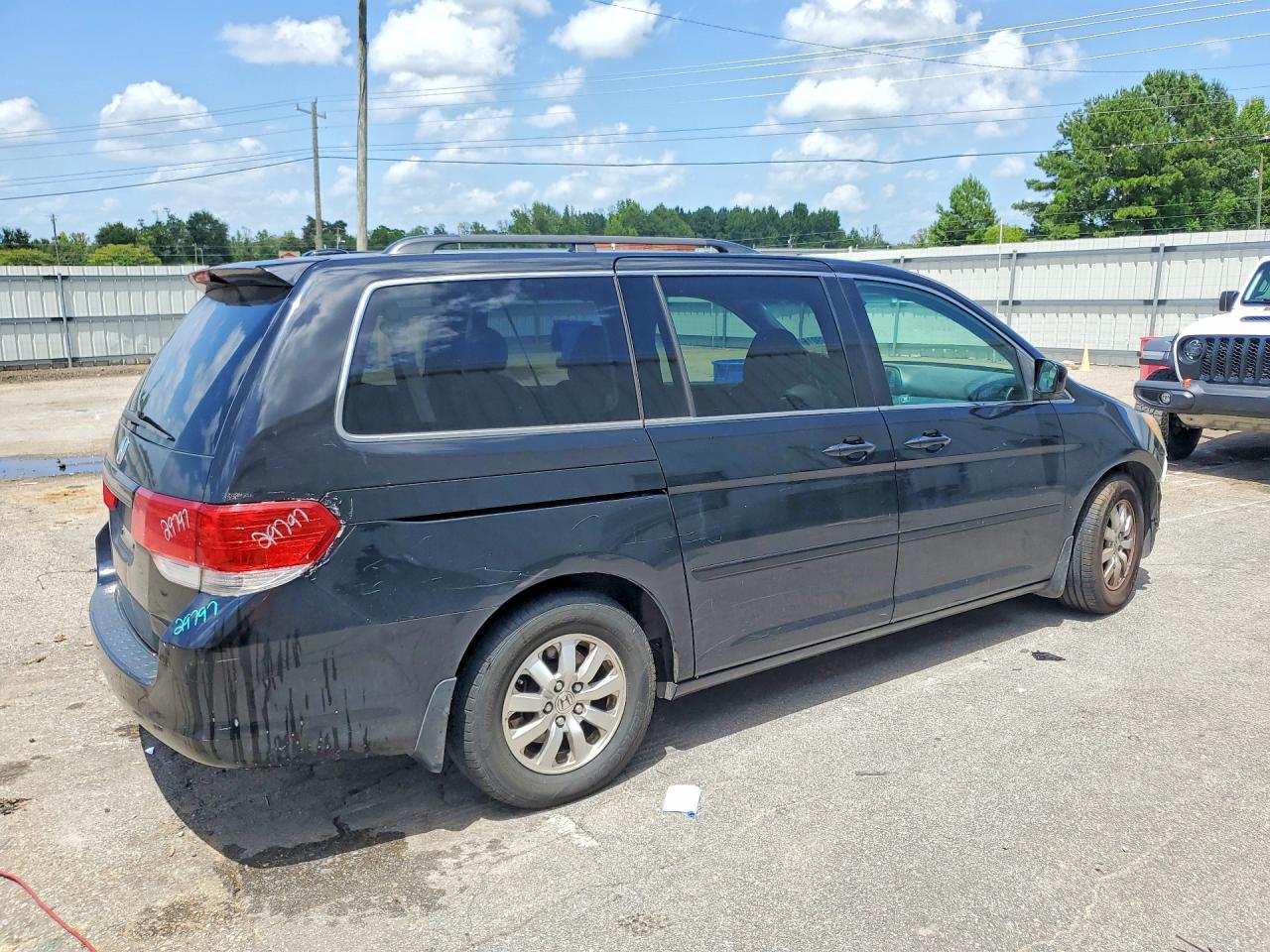 2010 Honda Odyssey Exl Black vin: 5FNRL3H76AB038949