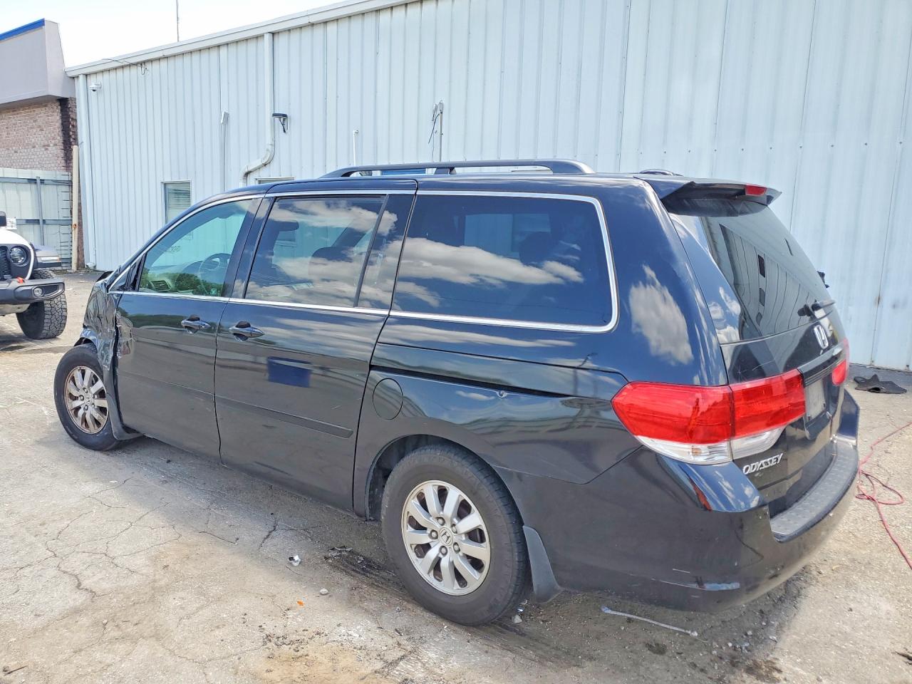 2010 Honda Odyssey Exl Black vin: 5FNRL3H76AB038949