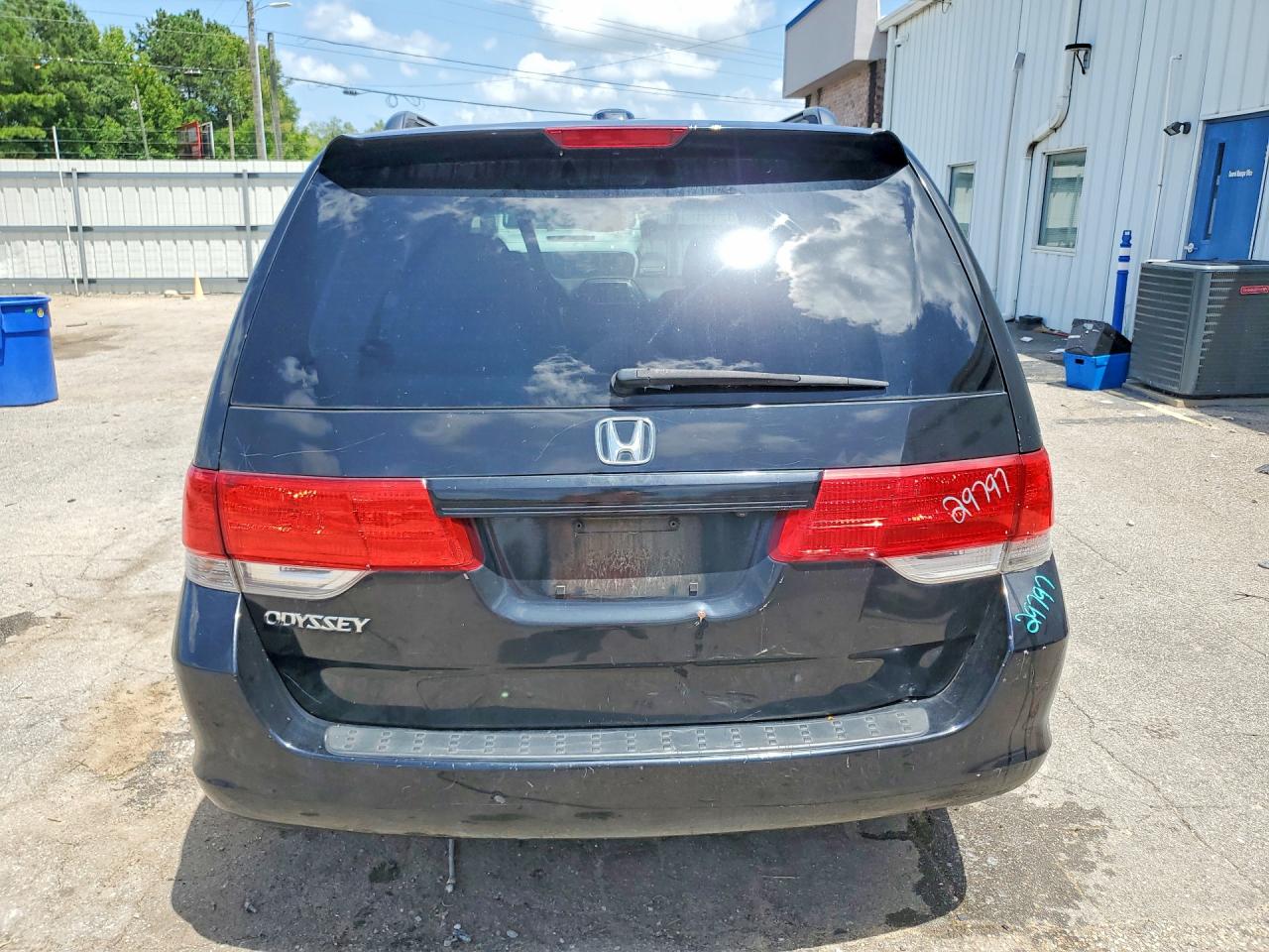 2010 Honda Odyssey Exl Black vin: 5FNRL3H76AB038949