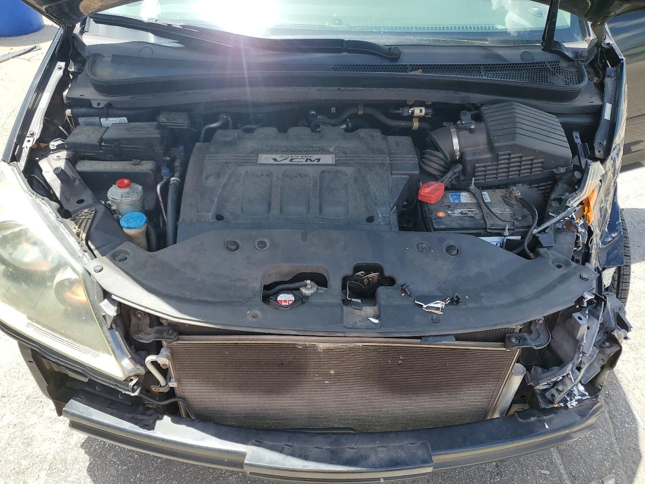 2010 Honda Odyssey Exl Black vin: 5FNRL3H76AB038949