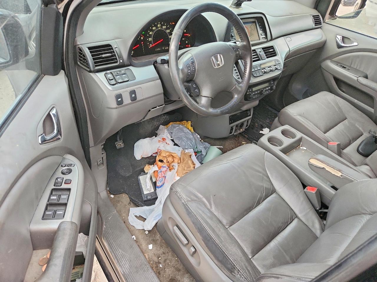 2010 Honda Odyssey Ex-l Черный vin: 5FNRL3H76AB049479