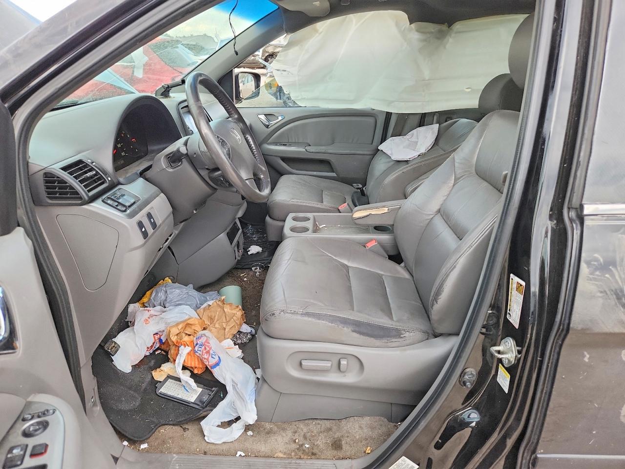 2010 Honda Odyssey Ex-l Черный vin: 5FNRL3H76AB049479