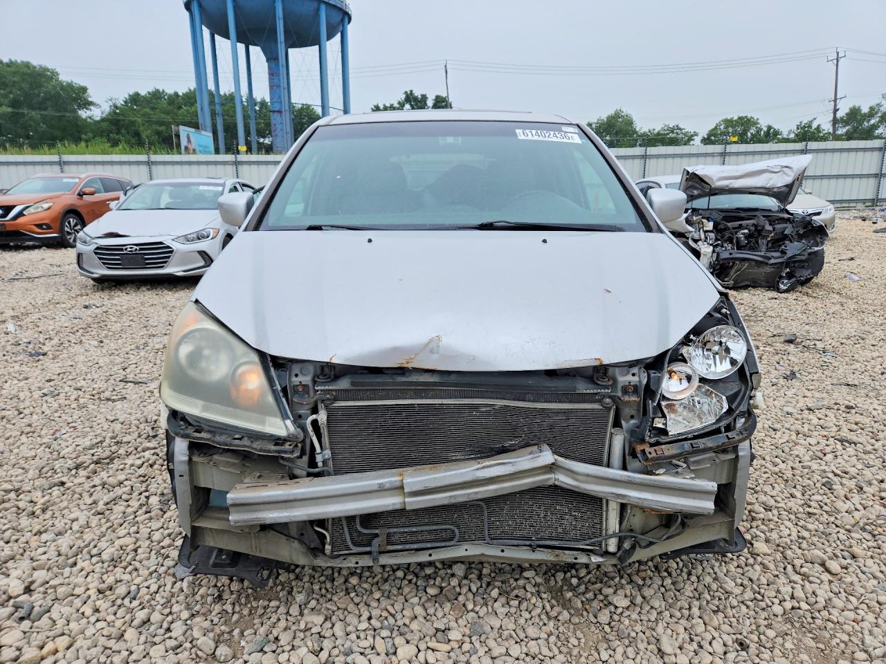 2010 Honda Odyssey Exl Silver vin: 5FNRL3H76AB050762