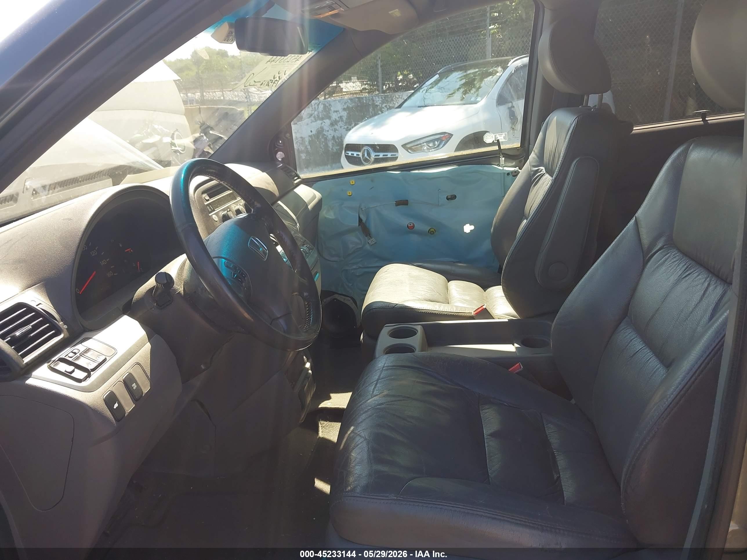 2010 Honda Odyssey Ex-l Серый vin: 5FNRL3H76AB053631