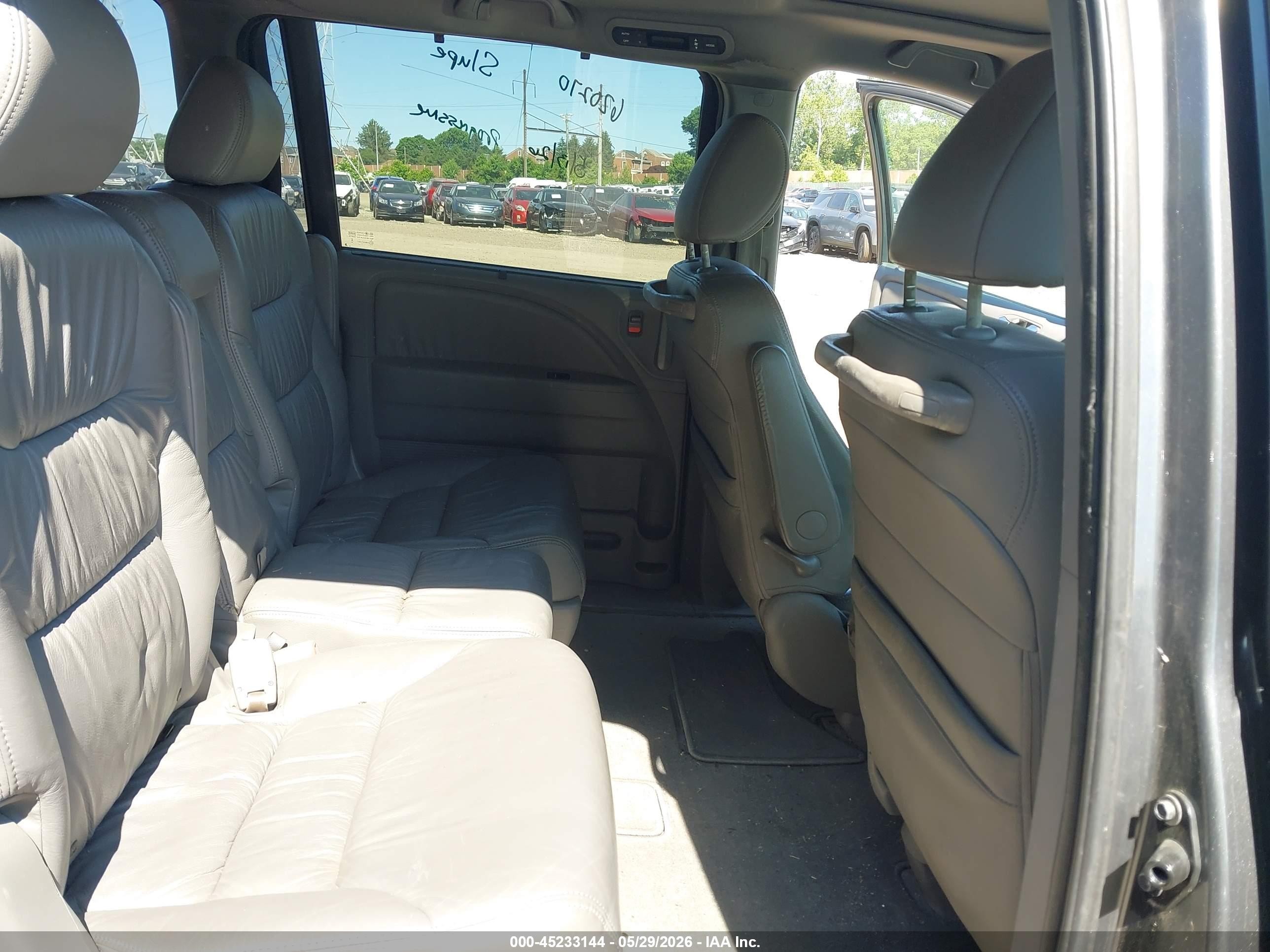 2010 Honda Odyssey Ex-l Серый vin: 5FNRL3H76AB053631