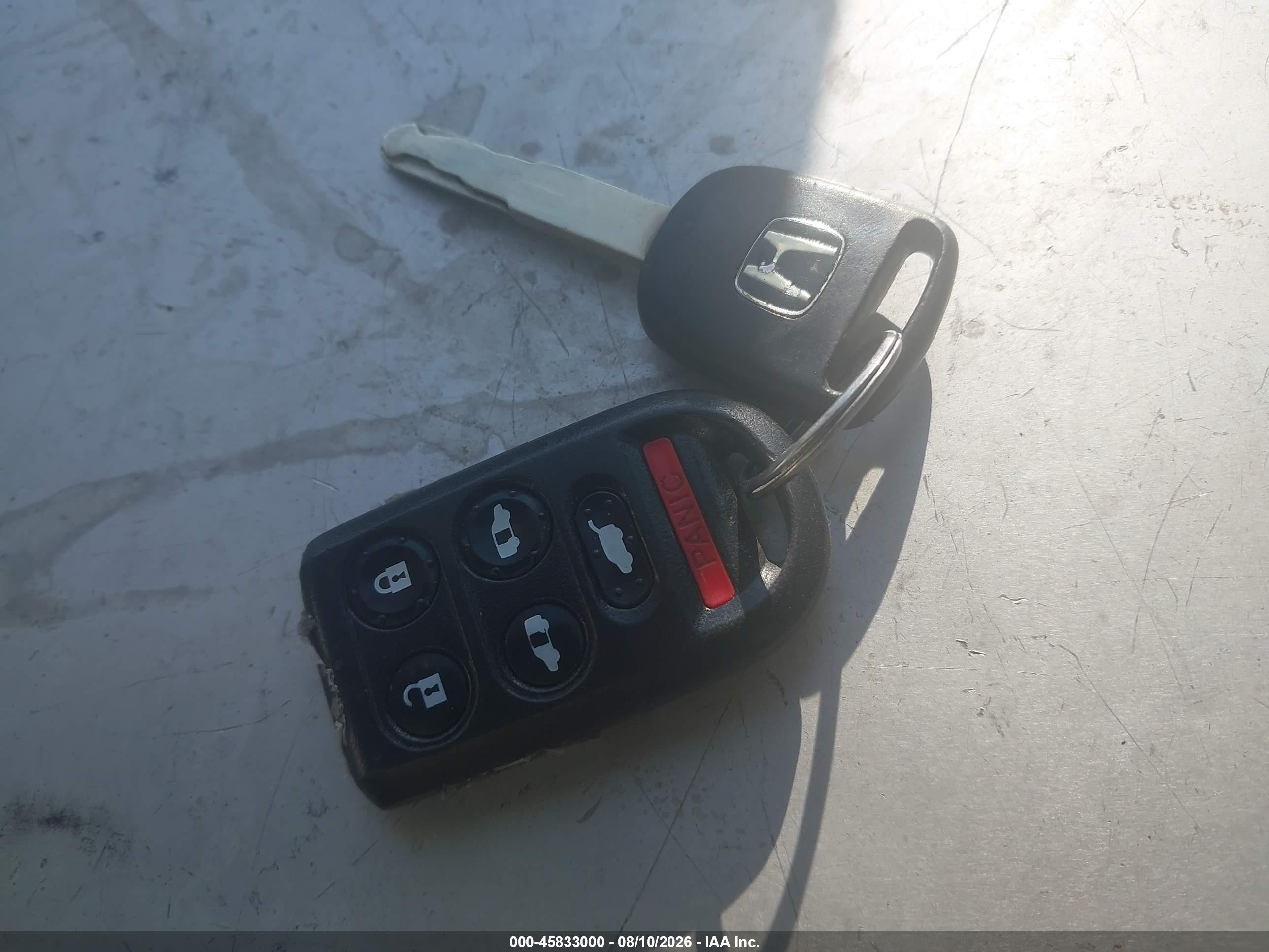 2010 Honda Odyssey Ex-l Синий vin: 5FNRL3H76AB086077