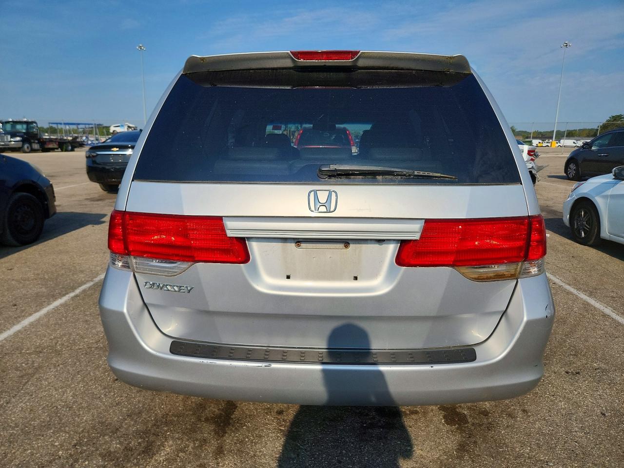 2010 Honda Odyssey Exl Silver vin: 5FNRL3H76AB092123