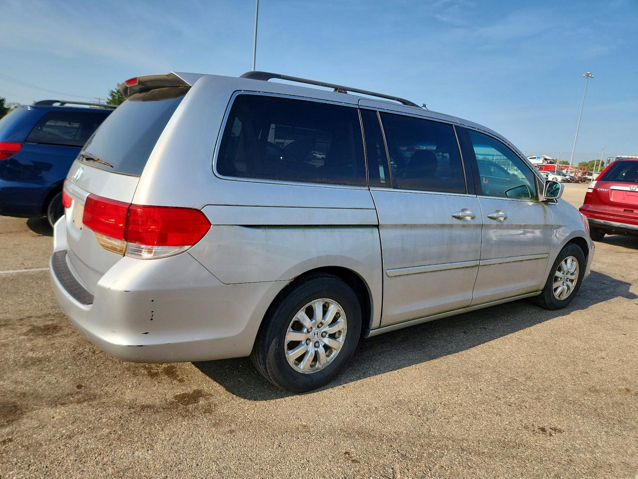 2010 Honda Odyssey Exl Silver vin: 5FNRL3H76AB092123