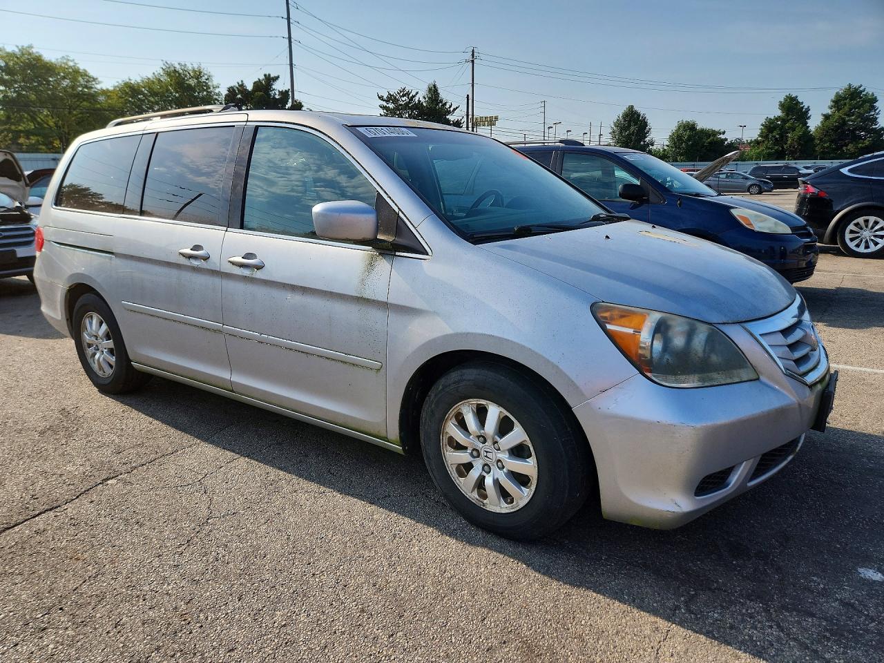 2010 Honda Odyssey Exl Silver vin: 5FNRL3H76AB092123