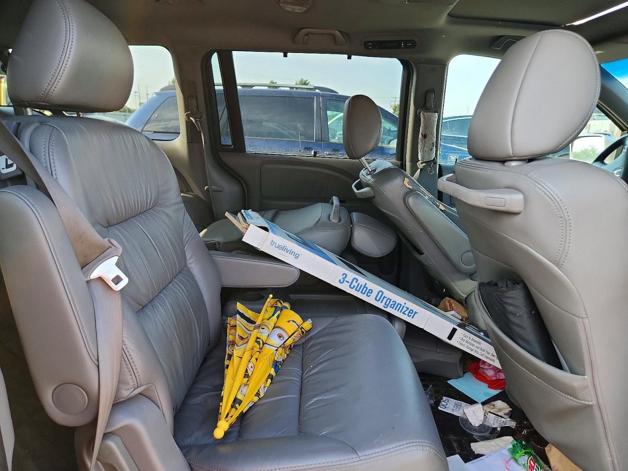 2010 Honda Odyssey Exl Silver vin: 5FNRL3H76AB092123