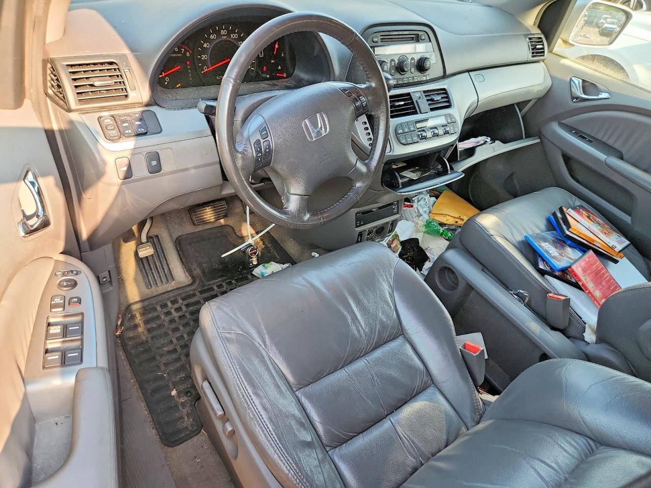 2010 Honda Odyssey Exl Silver vin: 5FNRL3H76AB092123