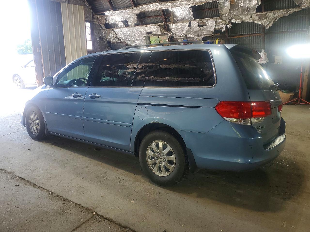 2010 Honda Odyssey Exl Blue vin: 5FNRL3H77AB003319