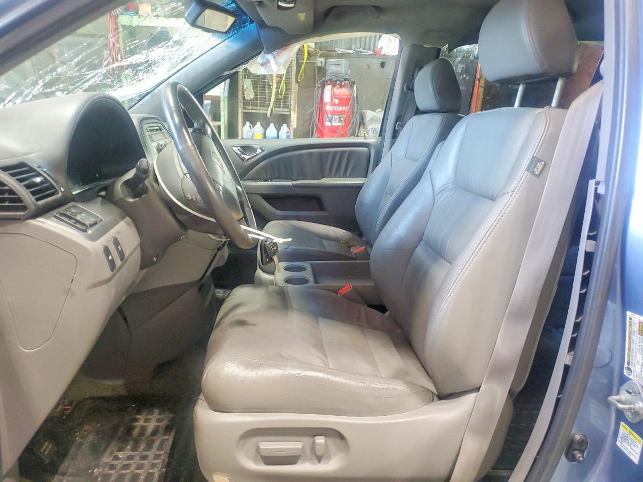 2010 Honda Odyssey Exl Blue vin: 5FNRL3H77AB003319
