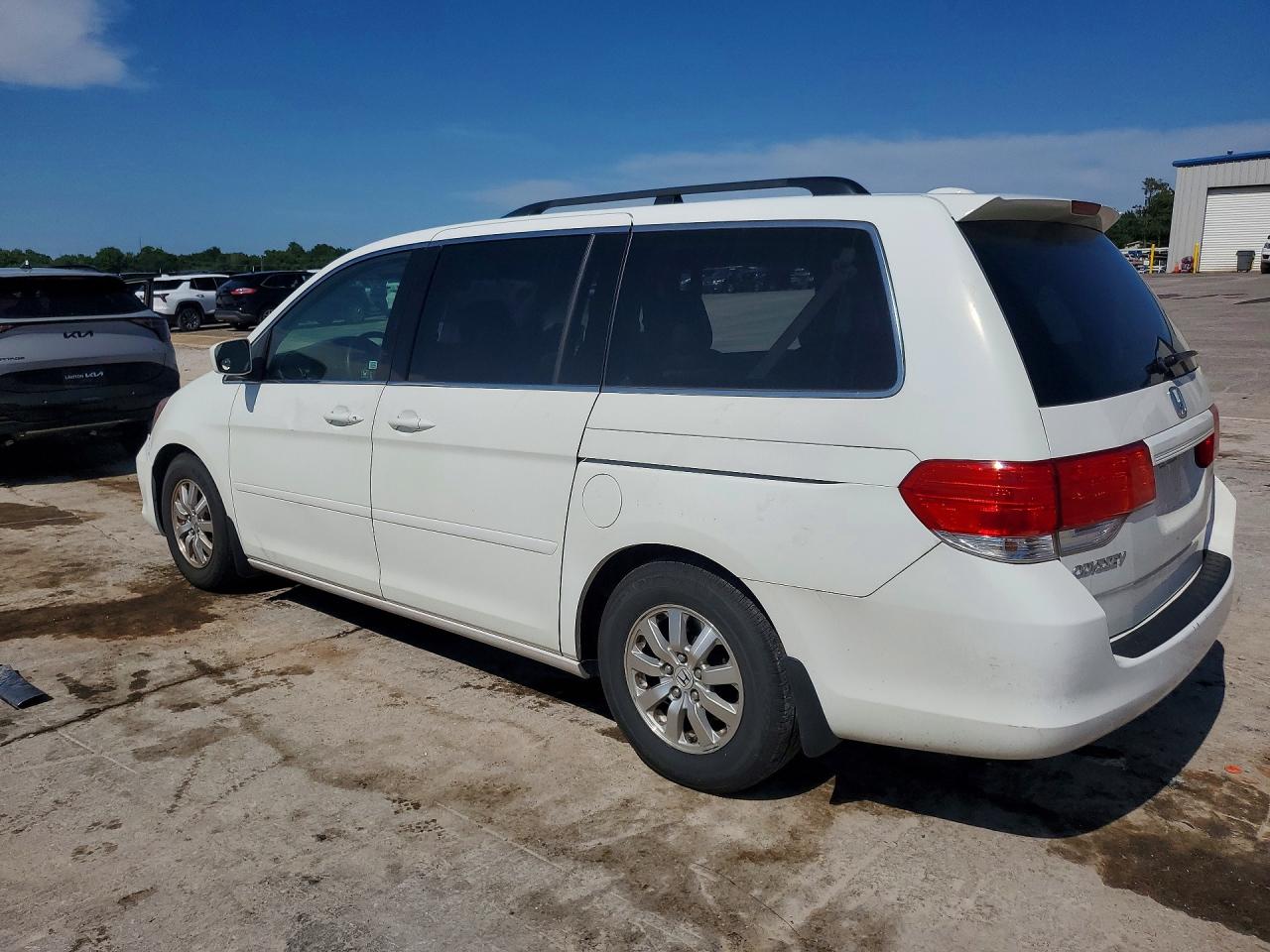 2010 Honda Odyssey Exl White vin: 5FNRL3H77AB041746