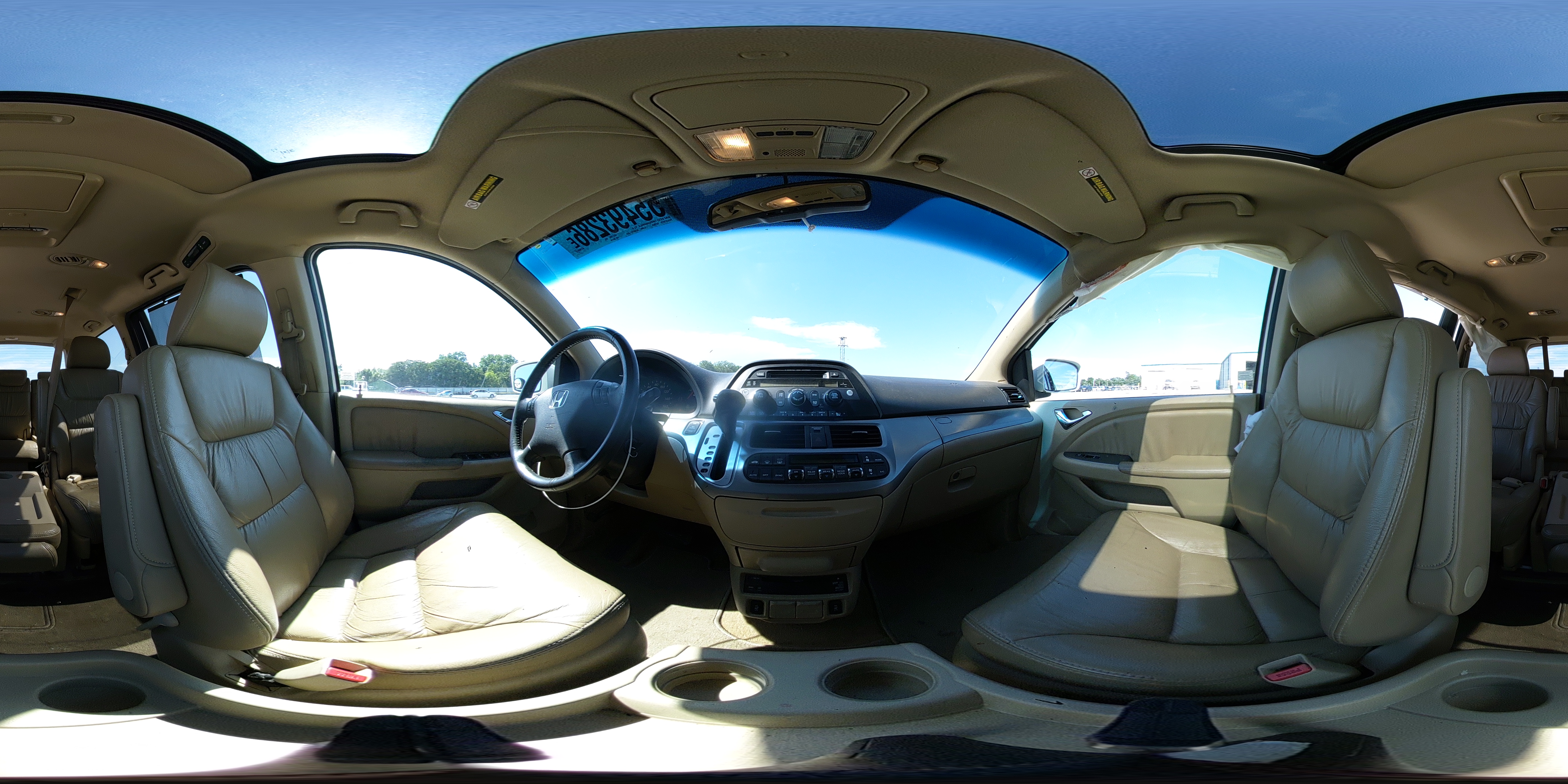 2010 Honda Odyssey Exl White vin: 5FNRL3H77AB041746