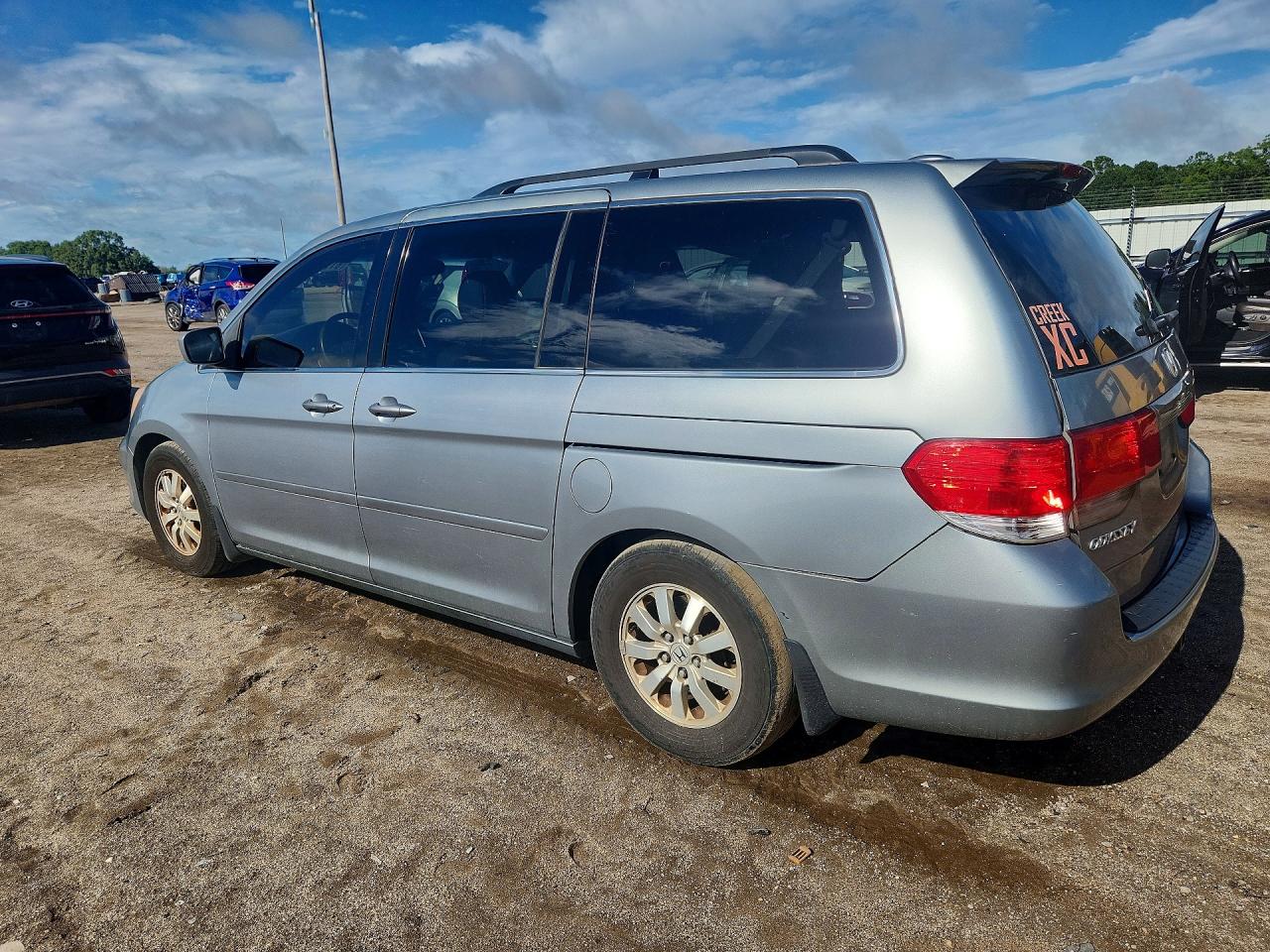 2010 Honda Odyssey Exl Blue vin: 5FNRL3H77AB092874