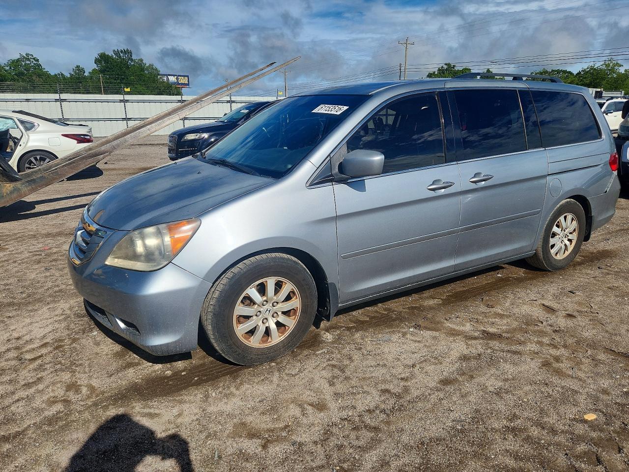 2010 Honda Odyssey Exl Blue vin: 5FNRL3H77AB092874