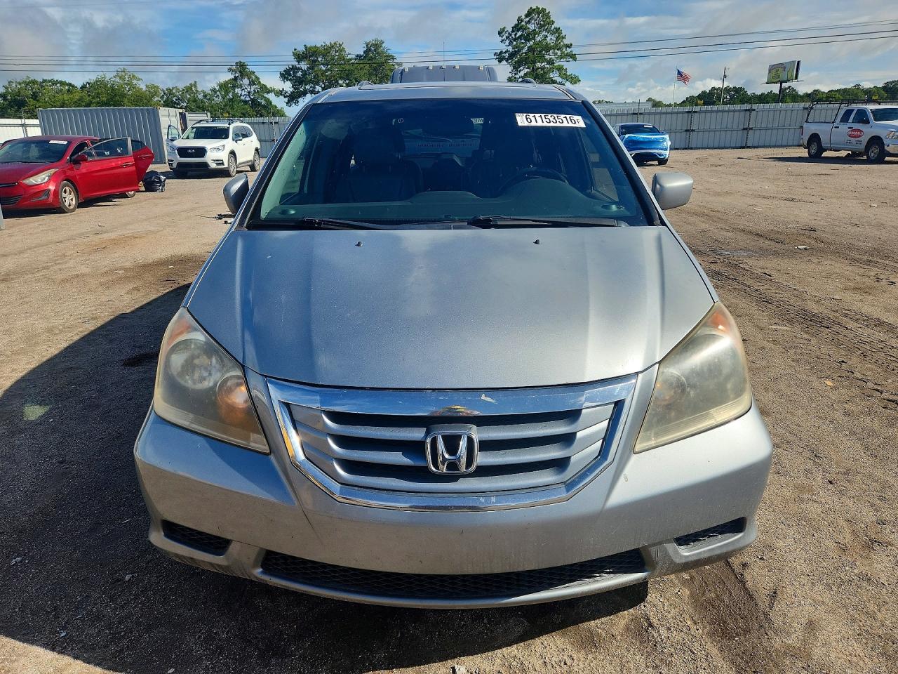 2010 Honda Odyssey Exl Blue vin: 5FNRL3H77AB092874