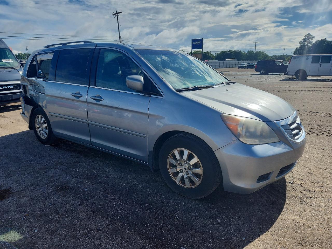 2010 Honda Odyssey Exl Blue vin: 5FNRL3H77AB092874