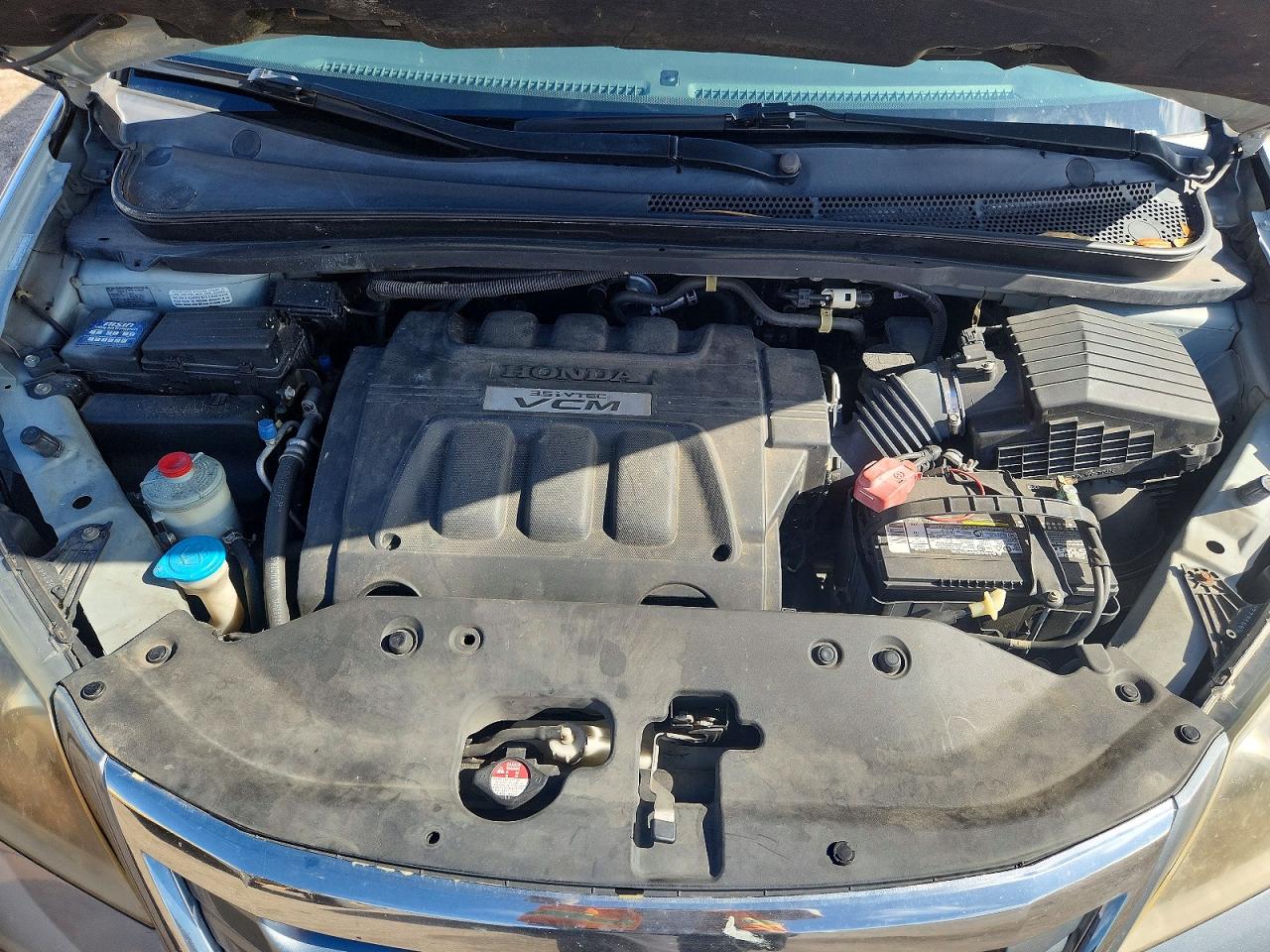 2010 Honda Odyssey Exl Blue vin: 5FNRL3H77AB092874