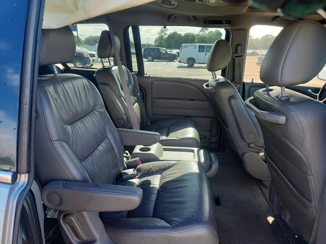2010 Honda Odyssey Exl Blue vin: 5FNRL3H77AB092874