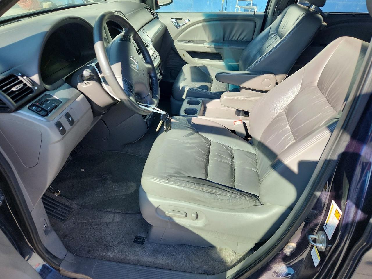 2010 Honda Odyssey Exl Blue vin: 5FNRL3H77AB105025