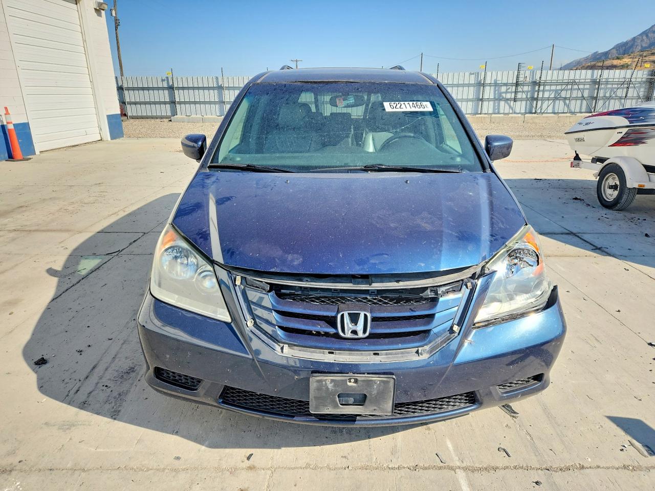 2010 Honda Odyssey Exl Blue vin: 5FNRL3H77AB105025