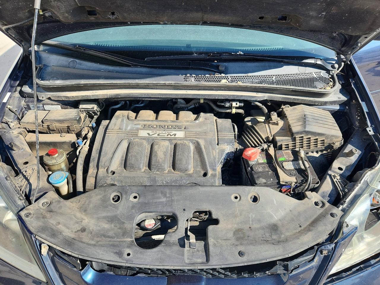 2010 Honda Odyssey Exl Blue vin: 5FNRL3H77AB105025