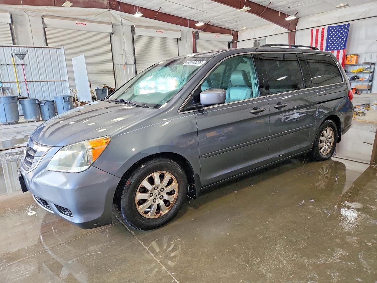 2010 Honda Odyssey Exl Gray vin: 5FNRL3H78AB029122