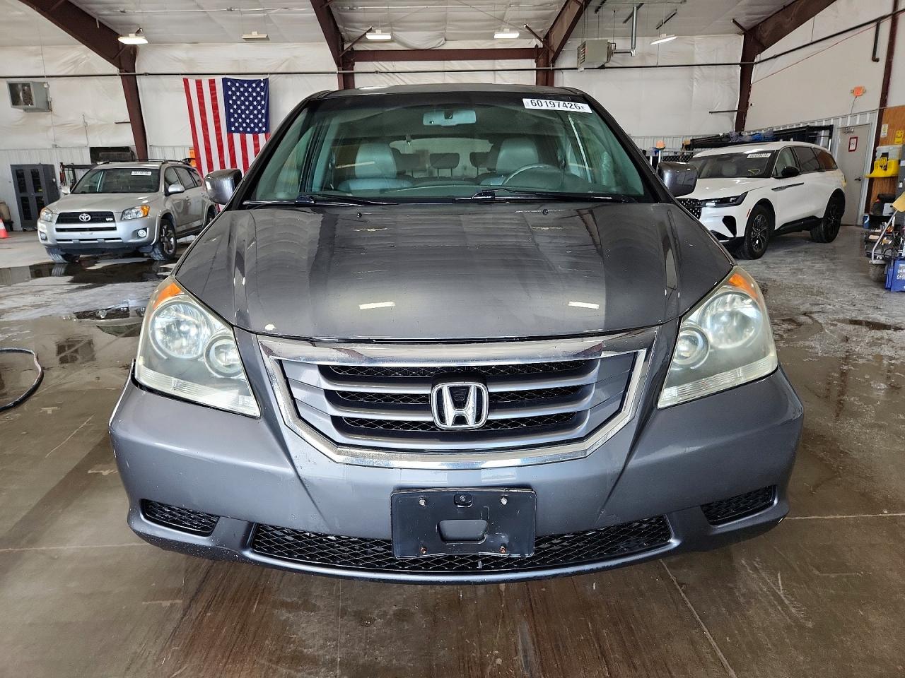 2010 Honda Odyssey Exl Gray vin: 5FNRL3H78AB029122