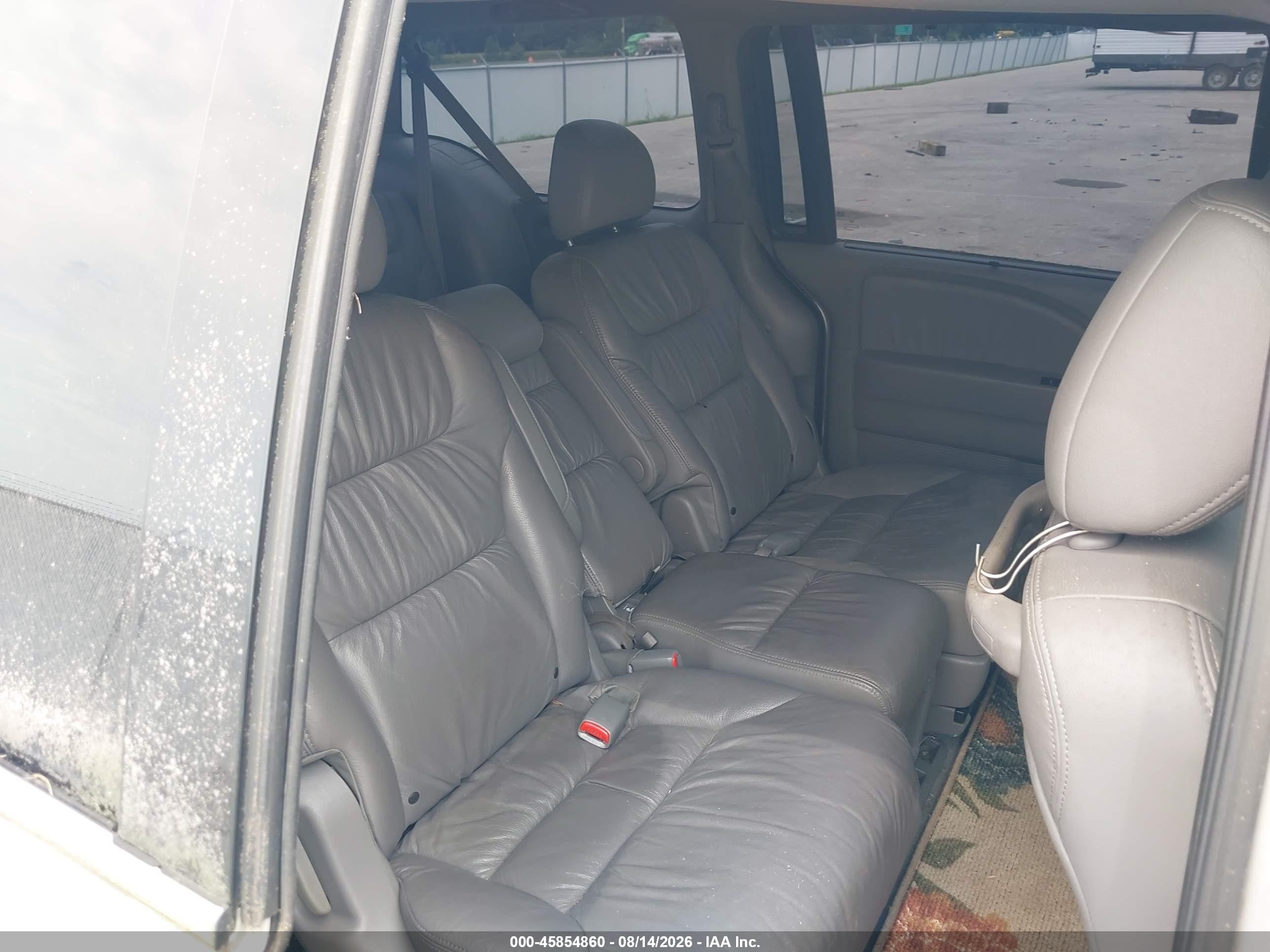 2010 Honda Odyssey Ex-l Silver vin: 5FNRL3H78AB034353