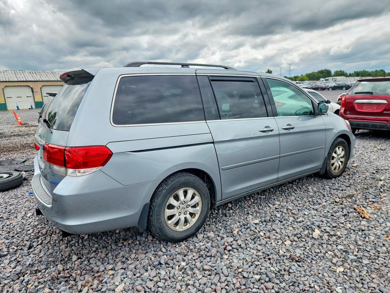 2010 Honda Odyssey Exl Синий vin: 5FNRL3H78AB044106