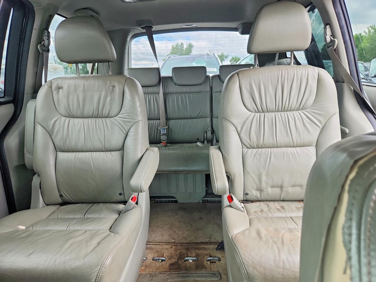 2010 Honda Odyssey Exl Синий vin: 5FNRL3H78AB044106