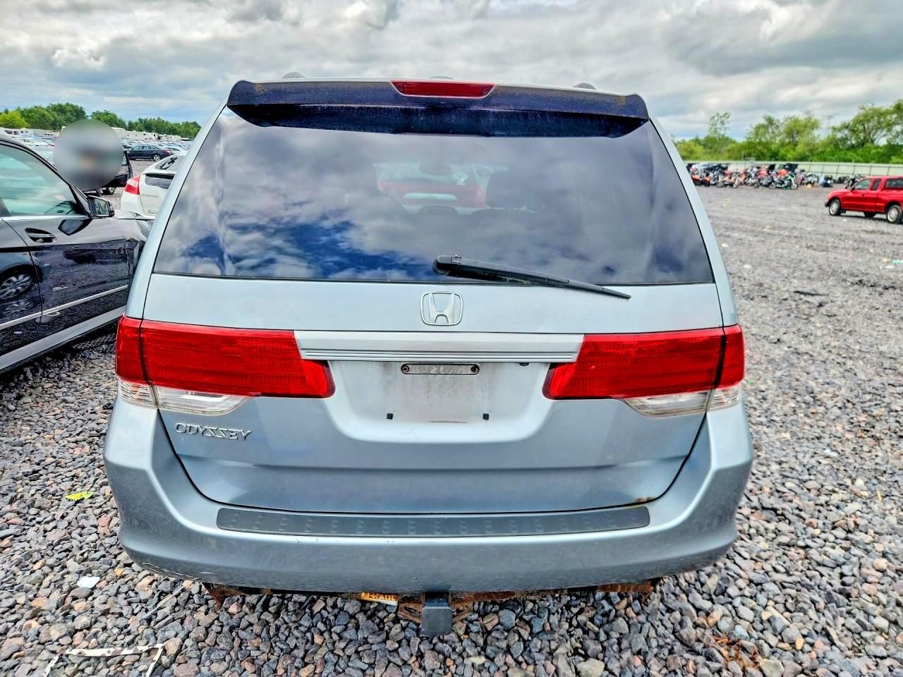 2010 Honda Odyssey Exl Синий vin: 5FNRL3H78AB044106