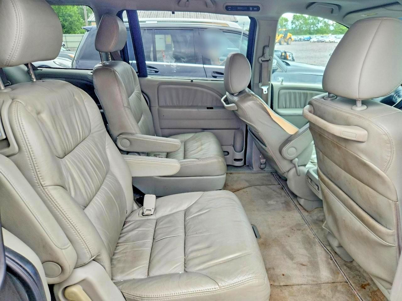 2010 Honda Odyssey Exl Синий vin: 5FNRL3H78AB044106